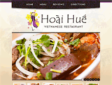 Tablet Screenshot of hoaihue.com